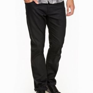 Selected Homme Shnthreedean Unwash Black St-Jeans Farkut Musta