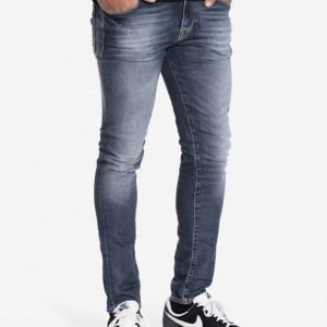 Selected Homme Shntwomario 1388 Mid.Blue St Jeans Farkut Sininen