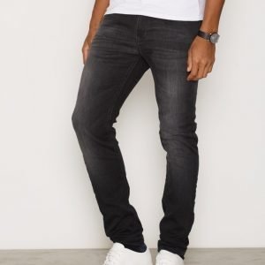 Selected Homme Shntwomario 2192 Black Knit Jeans N Farkut Musta