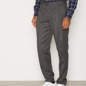 Selected Homme Shxanti-Bendix Trousers Pukuhousut Harmaa