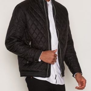 Selected Homme Shxbarto Quilted Bomber Jacket Takki Musta
