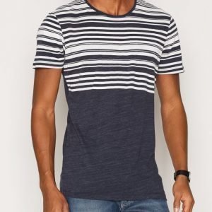 Selected Homme Shxform Ss O-Neck T-paita Tummansininen