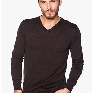 Selected Homme Tower Merino V-neck Demitasse