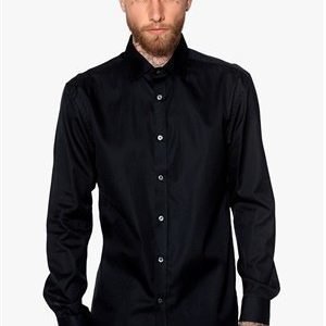 Selected Homme Two Henry Coy Shirt Black