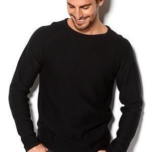 Selected Homme Vince Crew Neck Musta