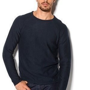 Selected Homme Vince Crew Neck Tummansininen