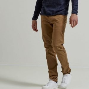 Selected Oneluca Camel Skinny Fit Chinoshousut