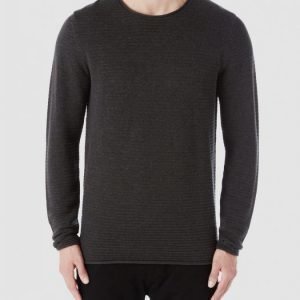 Selected Shcarrie Crew Neck Puuvillaneule