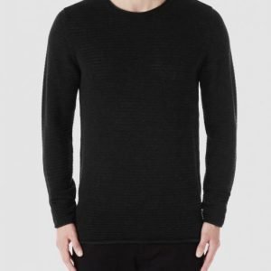 Selected Shcarrie Crew Neck Puuvillaneule