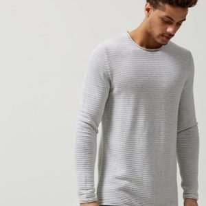 Selected Shcarrie Crew Neck Puuvillaneule