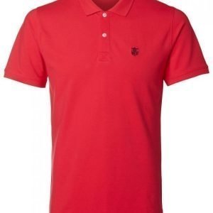 Selected Shdaro Ss Embroidery Polo Pikeepusero