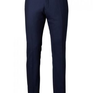 Selected Shdone Taxcash Navy Trouser Puvun Suorat Housut