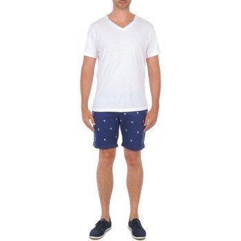 Selected Three Paris twilight palm emb shorts C bermuda shortsit