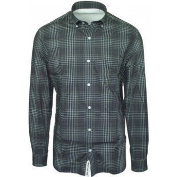 Serge Blanco Chemise oxford bleu kauluspaita