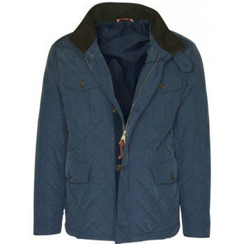 Serge Blanco Parka bleu marine chiné parkatakki