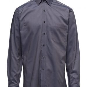 Seven Seas 100% Cotton Dark Blue Shirt Modern Fit