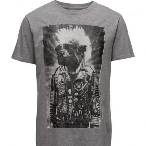 Shine Original Rockprinttees/S lyhythihainen t-paita
