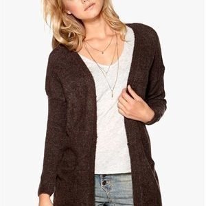 Sisters Point Anda Cardigan Brown Melange