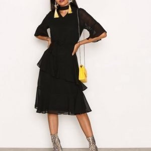 Sisters Point Gabit Dress Kotelomekko Black