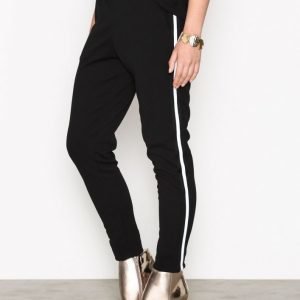 Sisters Point Gings Pants Housut Black / White