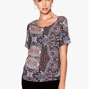 Sisters Point Gok top Blue/Paisley