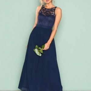 Sisters Point Guff Dress Maksimekko Navy