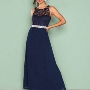 Sisters Point Guff Dress Maksimekko Navy