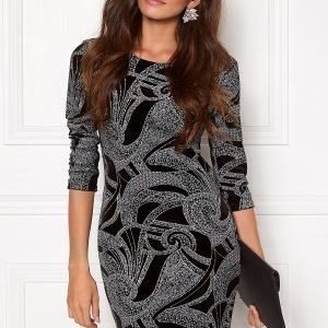 Sisters Point Gunila-3 Dress Black/Silver