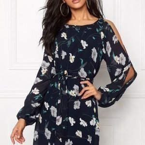 Sisters Point Narva-4 Dress Navy/Flower