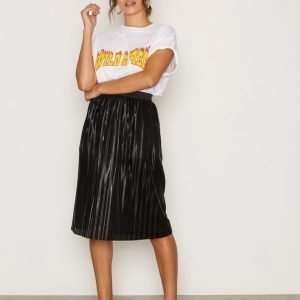 Sisters Point Nice Skirt Midihame Black