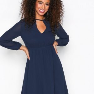 Sisters Point Nobis Dress Skater Mekko Navy