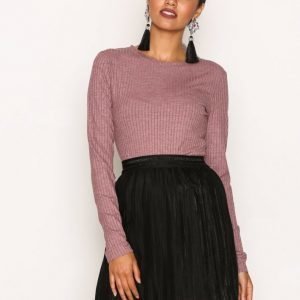 Sisters Point Vaks Skirt Midihame Black