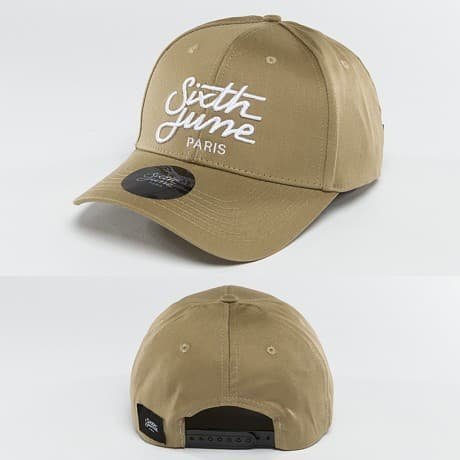 Sixth June Snapback Lippis Beige