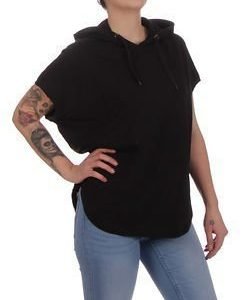 Sleeveless Ladies Hoody Black