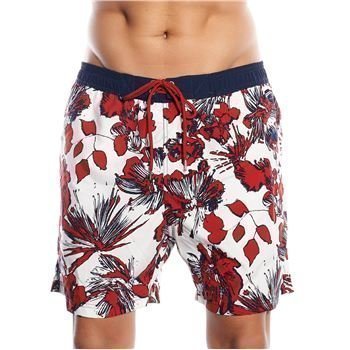 Sloggi Flower Swim Shorts Red