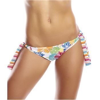 Sloggi Pink Summer Tanga Tie-Side White