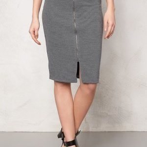 Soaked In Luxury Laureen Skirt Medium Grey Melange