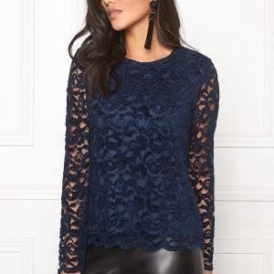 Soaked In Luxury Matilda Blouse Dress Blue