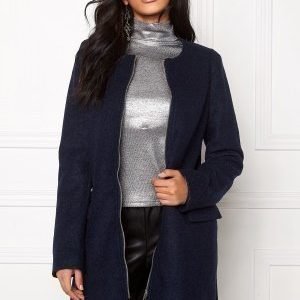 Soaked In Luxury Oslo Coat Navy