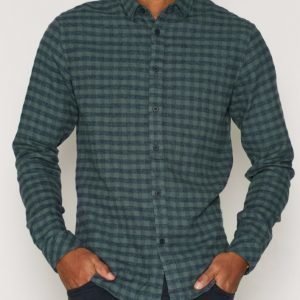 Solid Edgars Shirt Kauluspaita Green