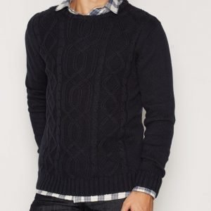 Solid Edvin Knit Pusero Insignia Blue