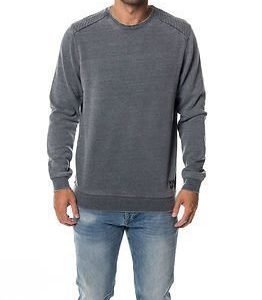 !Solid Efram Sweat Navy/Grey