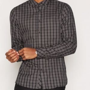 Solid Ershad Shirt Kauluspaita Black