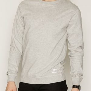 Solid Garon Sweat Pusero Light Grey Melange