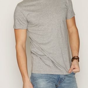 Solid Gaylin T-shirt T-paita Light Grey Melange