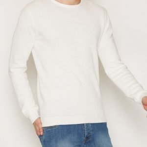 Solid Gyden Knit Pusero Offwhite