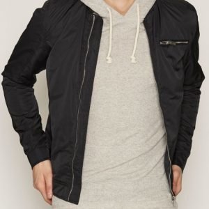 Solid Harlon Jacket Takki Black