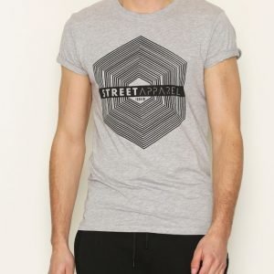 Solid Harris T-shirt T-paita Light Grey Melange