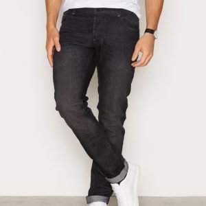 Solid Joy Stretch Jeans Farkut Black