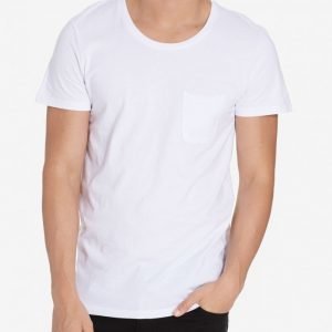 Solid T-shirt Sean T-paita White